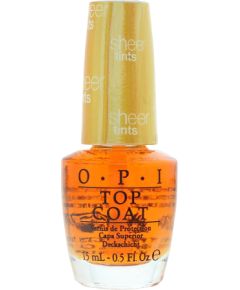 Opi, OPI, Top Coat, Nail Polish, I'm Never Amberrassed, 15 ml Nagu lakas