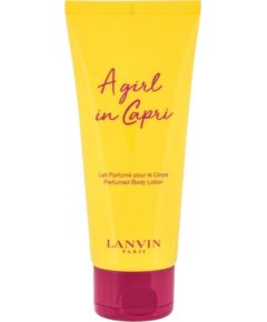 Lanvin, A Girl In Capri, Smooth, Daily Use, Body Lotion, Full Body, 100 ml Косметика для тела