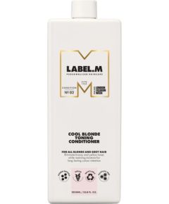 Label.M, Cool Blonde, Hair Conditioner, For Neutralisation Of Yellow Tones, 1000 ml Уход за волосами