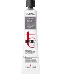 Goldwell, TopChic Zero, Permanent Hair Dye, 5NA Light Natural Ash Brown, 60 ml Matu kopšana