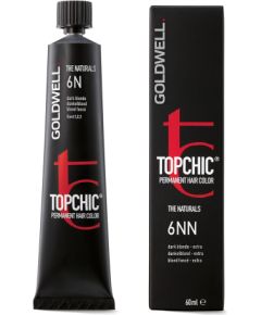 Goldwell, TopChic, Permanent Hair Dye, 6N Dark Blonde, 60 ml Matu kopšana