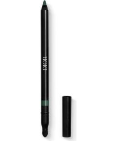 Christian Dior, Diorshow On Stage, Waterproof, Double-Ended, Kohl Eyeliner, 374, Dark Green, 1.2 g Dekoratīvā kosmētika