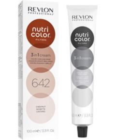 Revlon, Nutri Color Filters, Hair Colouring Cream Mask, Color Enhancement, 624 Chestnut, 100 ml Matu kopšana