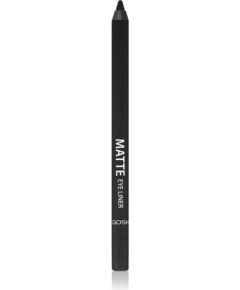 Gosh, Eyeliner Pencil, Pure vegan, Eyeliner, Matte, Liquid Eyeliner, 002, Matt Black, 1.2 g Dekoratīvā kosmētika