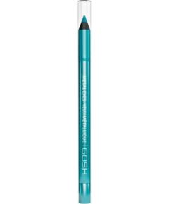 Gosh, Metal Eyes, Gel Pencil Eyeliner, 005, Turquoise, 1.2 g Dekoratīvā kosmētika