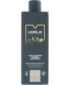 Label.M, Cool Blonde, Hair Shampoo, For Neutralisation Of Yellow Tones, 300 ml Šampūni