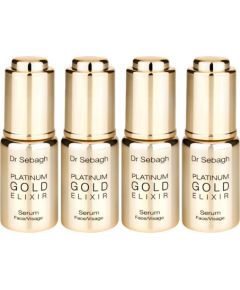 Set, Dr Sebagh, Platinum Gold, Anti-Aging, Day, Ampoules Treatment Serum, For Face, For Women, 4 pcs, 10 ml Косметика для тела