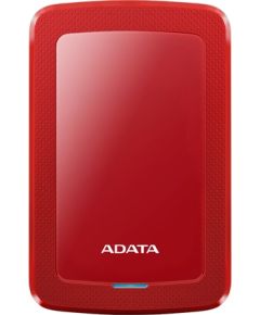 ADATA External Hard Drive HV300 1000 GB, 2.5 ", USB 3.1, Red