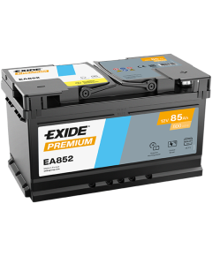 EXIDE PREMIUM 12V/85Ah/ 800A AKB 315x175x175 EA852 Akumulatori