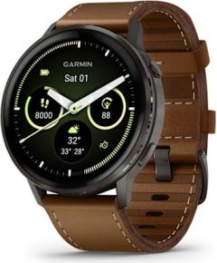 Garmin Venu 4 3.56 cm (1.4") AMOLED 45 mm Digital 454 x 454 pixels Touchscreen Black Wi-Fi GPS (satellite) Новинки смартфонов и телефонов