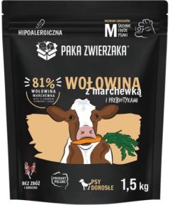 Paka Zwierzaka Seventh Heaven Wołowina z marchewką M 1,5kg Suņu barība