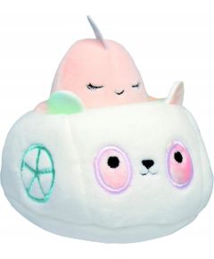 Jazwares Squishmallows Squishville mini zwierzątko Evie Mīkstās rotaļlietas