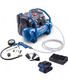 Akumulatora kompresors C-ACT160/6-X Set 2.5, Scheppach Kompresori