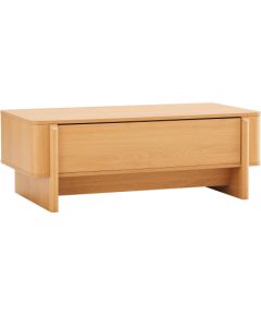 Coffee table MORBEN 110x60xH40cm, melamine with oak decor Новинки Для дома и сада 