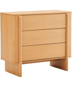 Sideboard MORBEN 90x42xH80cm, melamine with oak decor Новинки Для дома и сада 