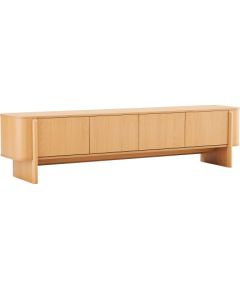TV unit MORBEN 202.5x42xH50cm, melamine with oak decor Новинки Для дома и сада 