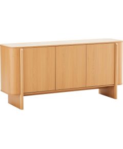 Sideboard MORBEN 160x42xH75cm, melamine with oak decor Новинки Для дома и сада 
