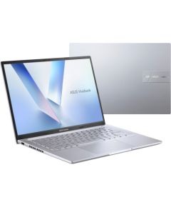 ASUS Vivobook 14 M1405NAQ-LY014 Ryzen 5 150 14.0"WUXGA IPS-level Panel 60Hz 300nits AG 16GB DDR5 SSD512 AMD Radeon Graphics WLAN+BT Cam720p 42WHrs NoOS Cool Silver Portatīvie datori