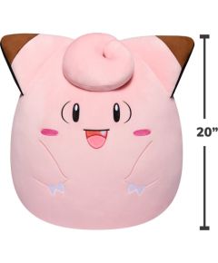 Jazwares SQUISHMALLOWS POKEMON plush Clefairy, 50 cm Mīkstās rotaļlietas