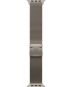 Apple Titanium Milanese Loop, 49 mm, M, natural - Watch band Smart-Watch aksesuāri