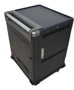 Ewent EW1703 portable device management cart/cabinet Black, Grey Telefonu lādētāji 220v