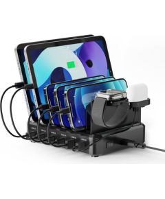 Ewent EW1335 mobile device charger Universal Black AC Fast charging Indoor Telefonu lādētāji 220v