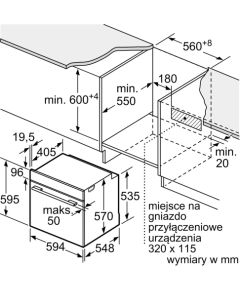 Piekarnik BOSCH HBA334EB4 Крупная бытовая техника