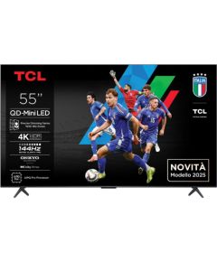 TCL 55C69K TV 139.7 cm (55") 4K Ultra HD Smart TV Wi-Fi Metallic Televizori