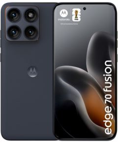 Motorola edge 70 fusion 17.2 cm (6.78") Dual SIM Android 16.0 5G USB Type-C 12 GB 256 GB 7000 mAh Black Mobilie telefoni