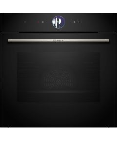 Bosch Serie 8 HBG7363B1 oven 71 L 3600 W Black Jaunumi Sadz. tehnika