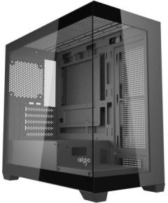 Darkflash C218M computer case + 6 ARGB fans (black) Datoru korpusi