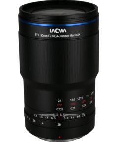 Laowa 90mm f/2.8 2X Ultra Macro APO, Nikon Z-Mount pilna kadra objektīvs Objektīvi