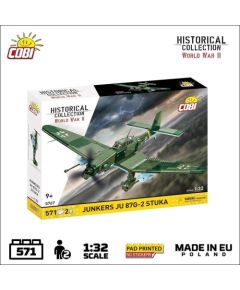 Cobi Klocki Junkers JU 87G-2 Stuka 571 klocki Mašīnas un piederumi