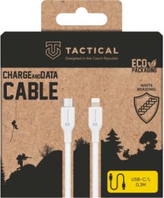 Tactical Stitch Thread USB-C/Lightning Kabelis 0.3m / balts Data USB kabeļi