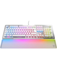 Turtle Beach Vulcan II Max (white/transparent, DE layout, TITAN II Optical Red) Клавиатуры