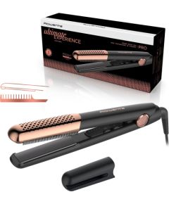 Rowenta Professional Hair Straightener SF8230F0 Ceramic heating system Display LED indicators Temperature (max) 200 °C Black/Copper Matu taisnotāji