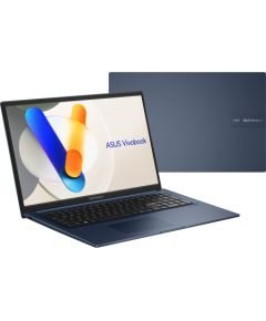 Asus X1704VA-AU1152W 120U/0005DA/16G/UI/X1704VAP-1BAU/V/WAX/G2 Asus Vivobook 17 X1704VA-AU1152W Quiet Blue 17.3 " IPS FHD 1920 x 1080 pixels 60 Hz Anti-glare Intel Core Ultra 5 120U 16 GB SO-DIMM DDR5 Solid-state drive capacity 512 GB Intel Graphics Windo Ноутбуки