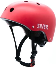 Kask dziecięcy Motus Siver MOTHAM8LR rozmiar L, czerwony Велосипедные шлемы
