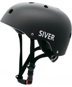 Kask dziecięcy Motus Siver MOTHAM8MBA rozmiar M, czarny Велосипедные шлемы