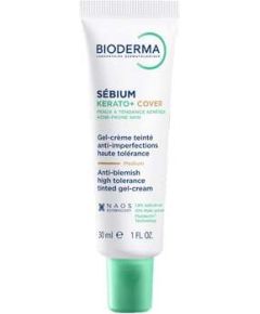 Bioderma Sébium Kerato+ Cover Anti-Blemish Tinted Gel-Cream - BB krém 30 ml Medium Духи и косметика