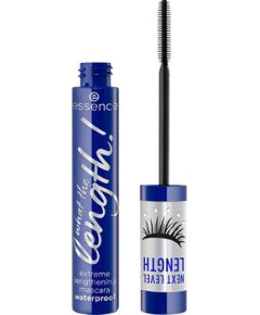 Essence What the Length! Waterproof Mascara  10 ml Black Dekoratīvā kosmētika