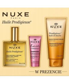 Nuxe NUXE_SET Huile Prodigieuse Florale olejek do ciała 100ml + szampon do włosów 30ml + żel pod prysznic 100ml Духи и косметика