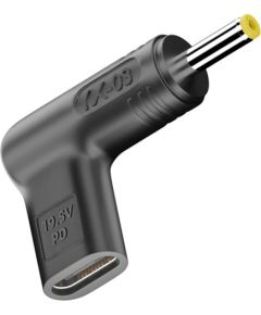 Extradigital USB Type-C to DC 4.0x1.7 mm Adapter Зарядки для ноутбуков