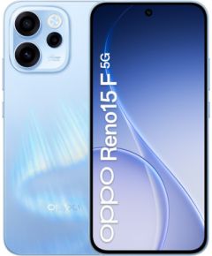 Oppo Reno 15F 8/256GB 5G Aurora Blue Мобильные телефоны