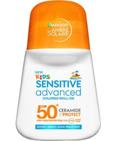 Garnier Sensitive Advanced Colored Roll-On SPF 50+ - Mléko na opalování 50ml Smaržas - NESAKĀRTOTS