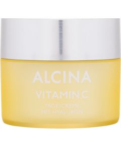 Alcina Vitamin C / Day Cream With Hyaluron 50ml Косметика для тела