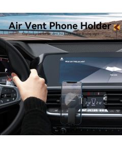 MOBILE HOLDER CAR/BLACK KCGB0 VENTION Telefonu Turētāji Auto Velo Moto