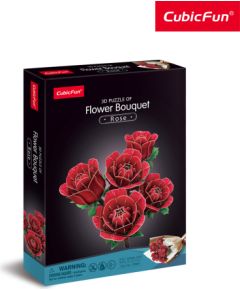 Cubic Fun CUBICFUN 3D пазл «Букет цветов – розы» Пазлы