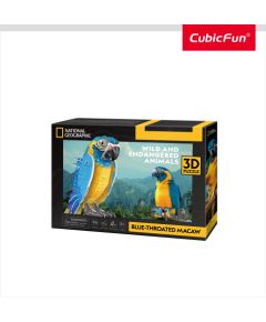 Cubic Fun CUBICFUN NATIONAL GEOGRAPHIC 3D пазл «Синегорлый ара» Пазлы