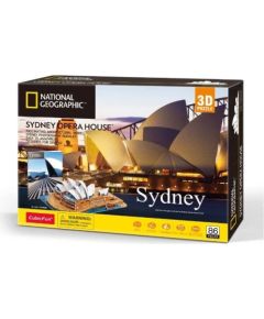 Cubic Fun CUBICFUN NATIONAL GEOGRAPHIC 3D пазл «Сиднейский оперный театр» Пазлы